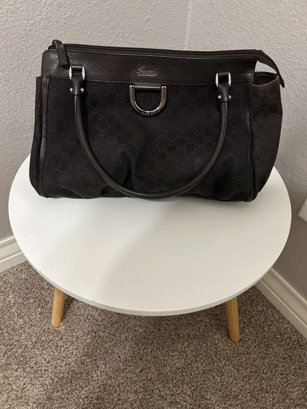 Gucci Bag - Dark Brown - Silver Hardware